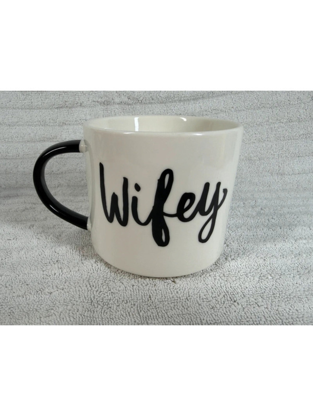 Threshold Wifey Porcelain Coffee Mug - Microwave and Dishwasher Safe